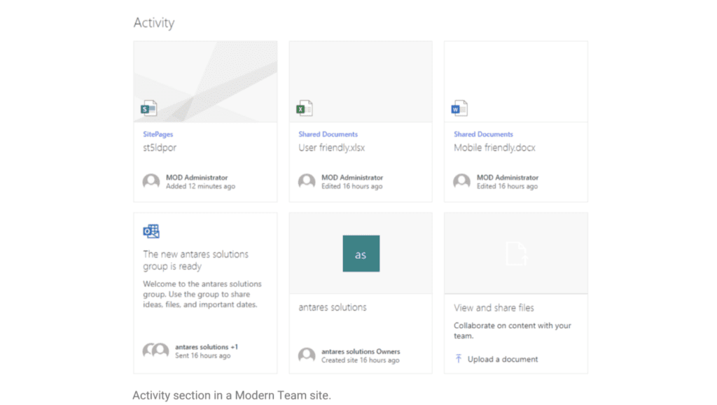 Classic Vs Modern Sharepoint Whats The Difference Antares Solutions 8982