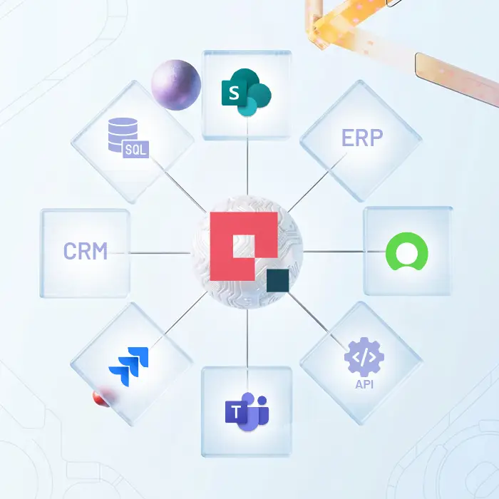 Q Platform — secure AI connects to your business systems